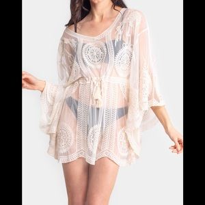 Ivory Beach Cover Up